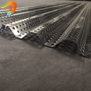 Anping Dongjie Factory 4m High Perforated Steel Windbreak Дубал