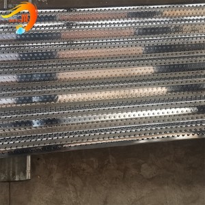 Làmina d'alumini al millor preu Placa de sostre de metall perforat ondulat