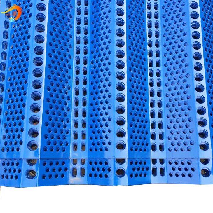 Hot-selling Perforated Wall Panel - Multiple Color Perforated Metal Dust Protection Fence – Dongjie