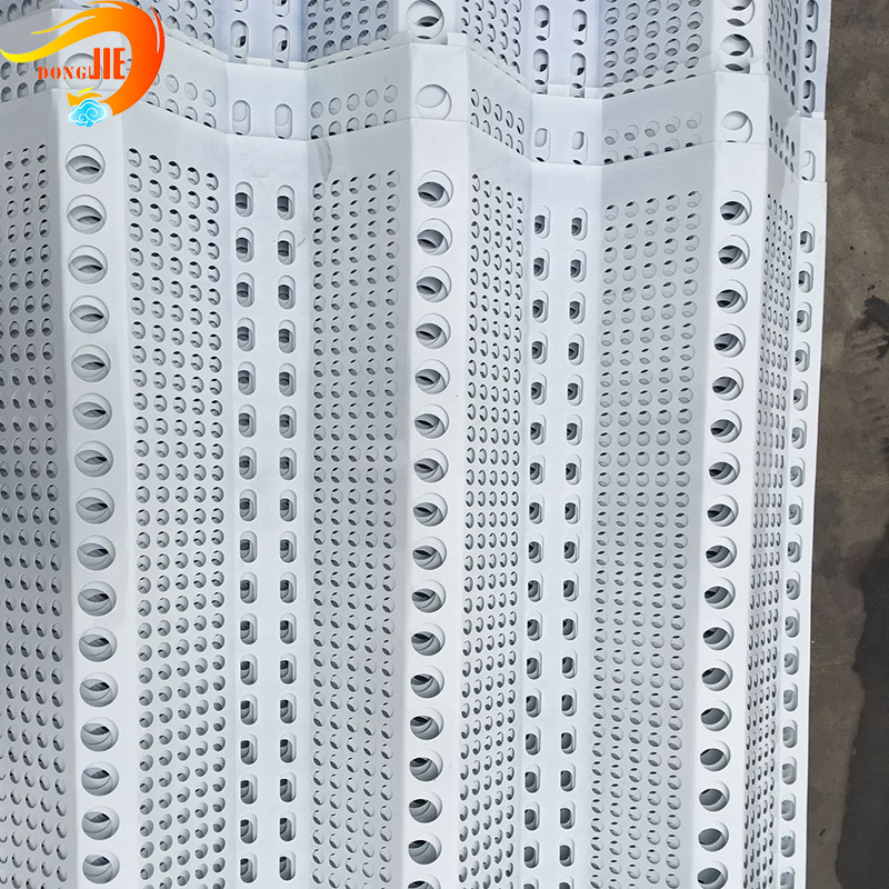 100% Original Perforated Cladding - Windbreak dust suppression steel metal fencing wall barrier – Dongjie