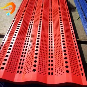 Galvanized stamped Metal Mesh Shield for Windy Weather