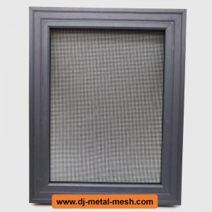 Aluminum/Stainless Steel Wire Mesh for Window Sash
