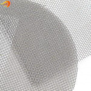 High Quality for China Plain Weave Stainless Steel Woven Wire Mesh for Protective Equipment Ventilation