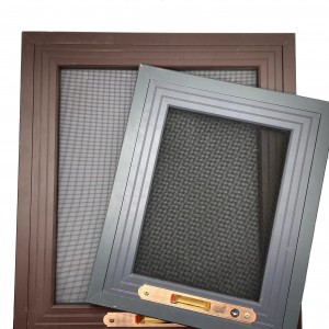 Anti moustiquaire de fenêtre en aluminium de grillage en métal de piqûre d'insecte