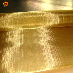 Brass Wire Mesh for Filter in 10mesh to 200mesh