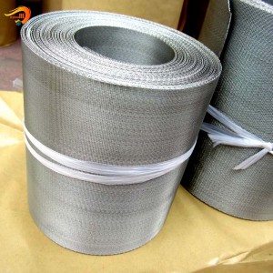 Ss430, 316L Dutch Woven Stainless Steel Wire Mesh bo Parzûna