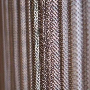 Aluminum alloy chain link curtains mesh for room