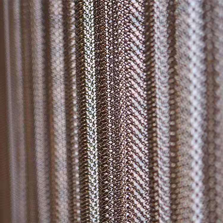 Low price for Chain Door Curtain - Aluminum alloy chain link curtains mesh for room – Dongjie