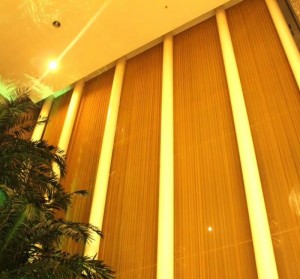 Hotel /Restaurant Decorative Chain Link Curtain Mesh for Curtain Wall