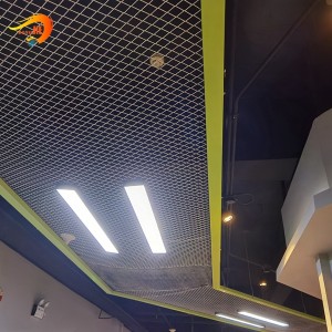 Customize Aluminum Expanded Metal Mesh Exterior Ceiling Wall Panel