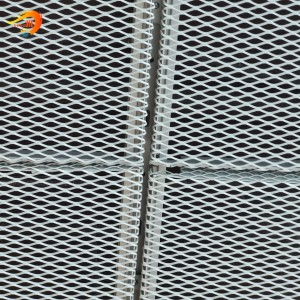 High-Quality Stretched expanded Metal Mesh Ceiling