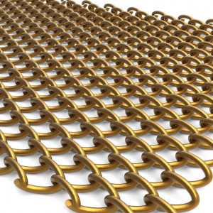 Customized Decorative Chain Link Wire Mesh