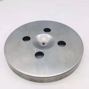 Промишлен филтър от неръждаема стомана Метална крайна капачка за резервни филтри