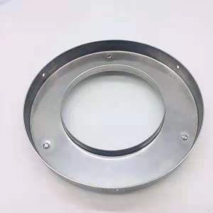 Tapa metàl·lica de filtre d'acer inoxidable industrial per a filtres de recanvi