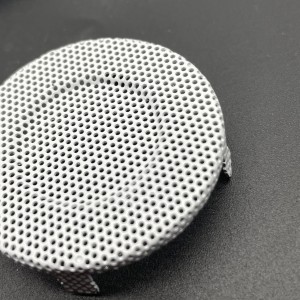 China Stamping Perforated Metal Mesh White Speaker Mesh