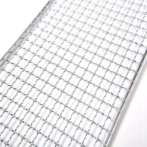 Food Grade 304 Stainless Steel Bbq Cooking Mesh