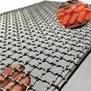 High-Temperature Resistance Rectangular Woven Crimped Barbecue Mesh