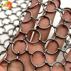 High Quality Stainless Steel Chain Mail Ring Mesh Armor/Vest/Shirt/Curtains Prevent Cutting Gloves
