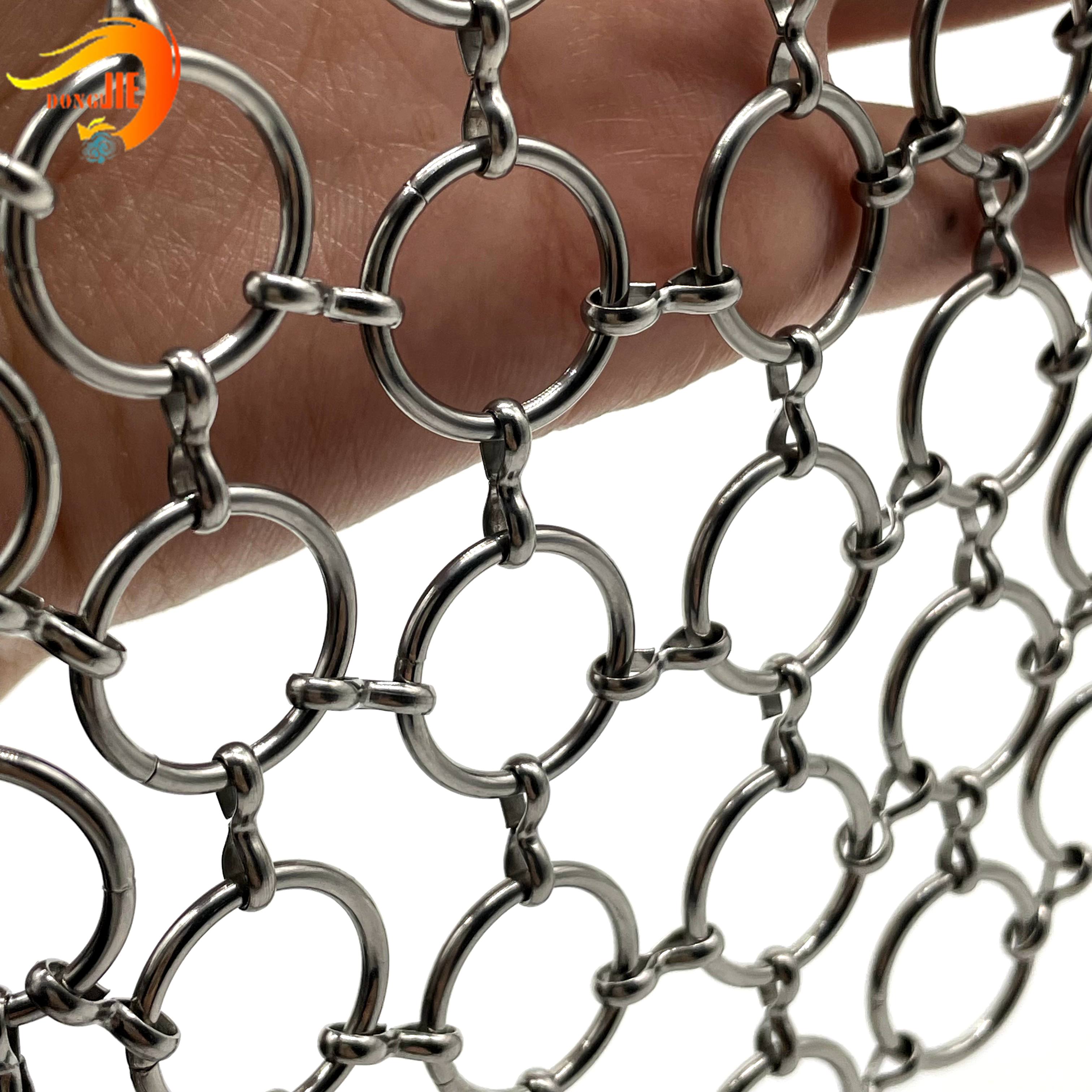 Bottom price Chain Fly Screen - Architectural Ring Mesh Chainmail Ring Mesh Curtain Factory – Dongjie