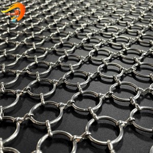 Ring Mesh Stainless Steel Mesh for Interior Decoration