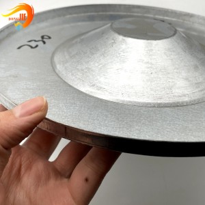 活性炭フィルター用の卸売亜鉛メッキフィルターエンドキャップ