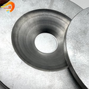 Kina od nehrđajućeg čelika okruglog oblika filter metalnih završnih kapica