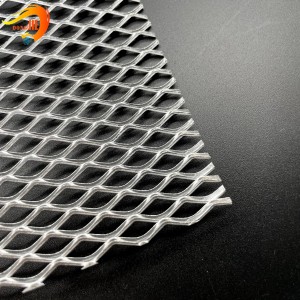 Low price stairs safety grating low carbon steel expanded metal mesh