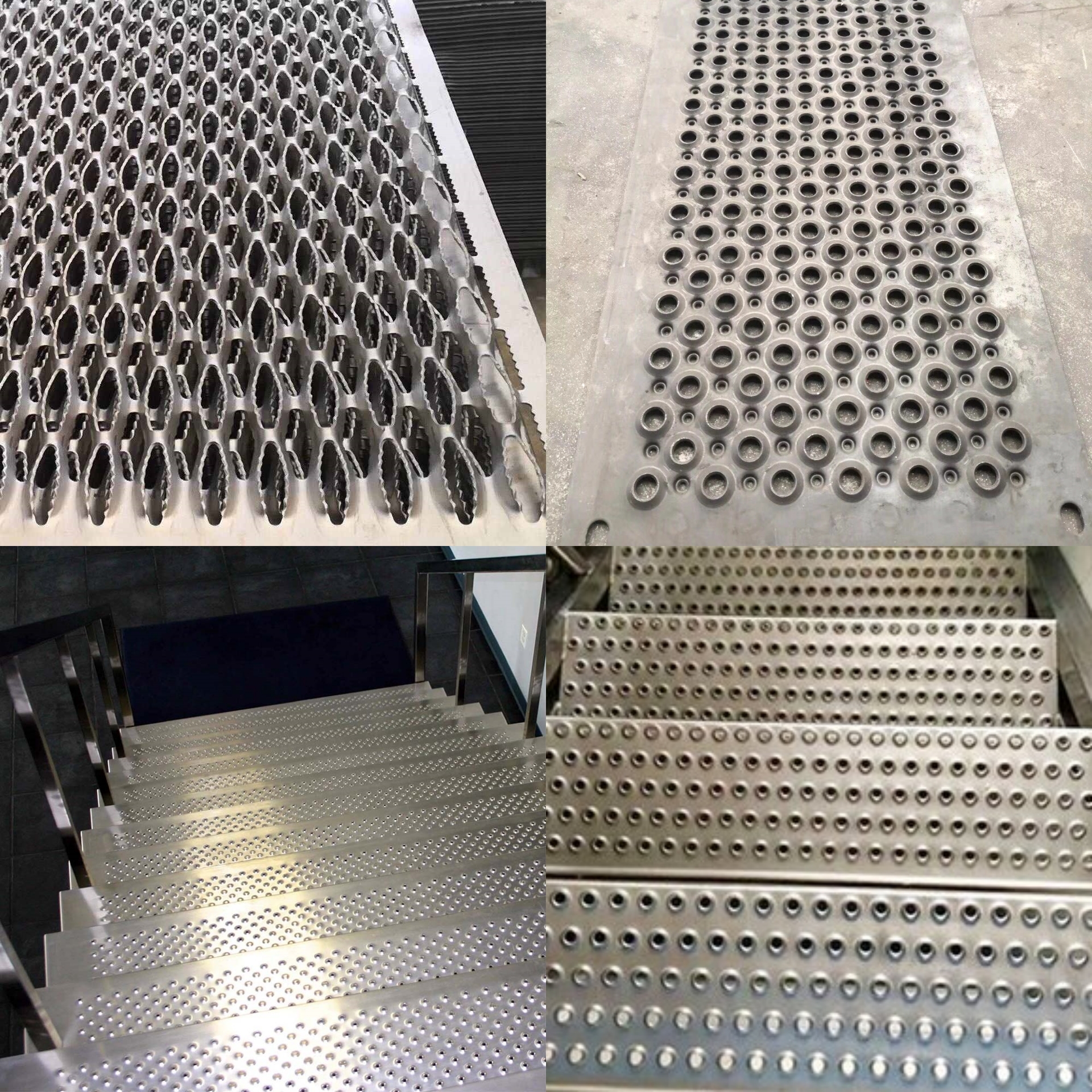 Introduction of Perforated Metal Anti-Slip Walkways, Anti-Slip Treads, and Anti-Slip Stairs