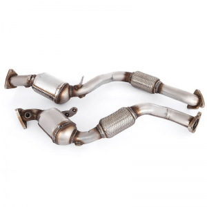 Factory supplied three way catalytic converter direct -fit molds with high quality for Audi Q7 08/2006- 05/2010