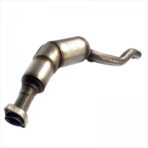 Factory supplied direct -fit catalytic converter Land Rover 5.0L V8 2010-2013 front
