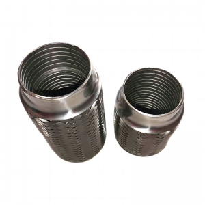 Manufacturer Exhaust Flexible Pipe Inner Braid Flex Pipe Stainless steel for Auto Exhaust Flexible Muffler Pip