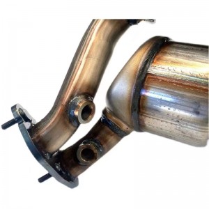 Factory supplied three way catalytic converter direct -fit molds with high quality for Bmw 120i 2.0i (E87; N46 engine)