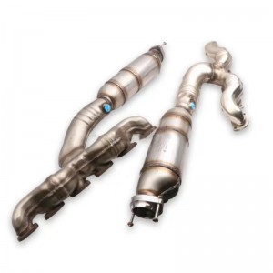 Three-Way Car Catalyst Converter Catalytic Exhaust Catalytic Converter Manifold For 2005-2008 BMW 760Li E66 N73