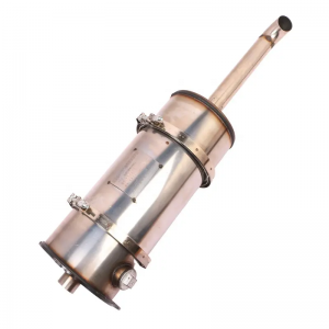 Catalytic Converter Diesel Particulate Filter Exhaust Gas Black Smoke Filter DPF For 3T-5T Forklift