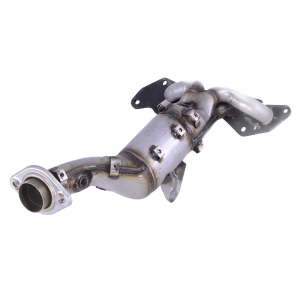 High Quality Car Three Way Oval Hot Sale Exhaust Direct fit Catalytic Converter for Mazda Rui Wing 2.5