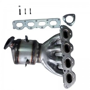High-flow three-way catalyst is suitable for Chevrolet Cruze series 1.6 exhaust manifold