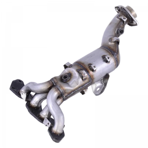 High Quality Car Three Way Oval Hot Sale Exhaust Direct fit Catalytic Converter for Mazda Rui Wing 2.5