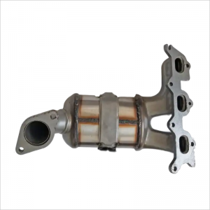 Metal Catalyst Carrier Car Exhaust System Three-way Direct fit Catalytic Converter for DODGE JOURNEY 2.7