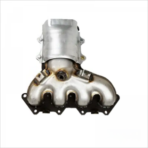 Exhaust manifold catalytic converter suitable for JAC RS catalyst