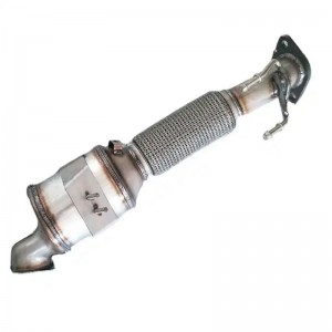 Metal Catalyst Metallic Carrier Direct Fit Catalytic Converter High Quality China for Ford Mondeo 2.0T Automotive Exhaust System