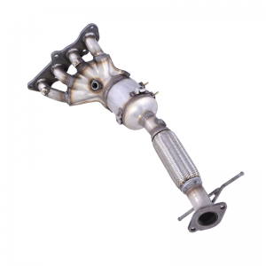 AUTOPARTS engine auto exhaust high coated catalyst front catalytic converter for Mazda 3