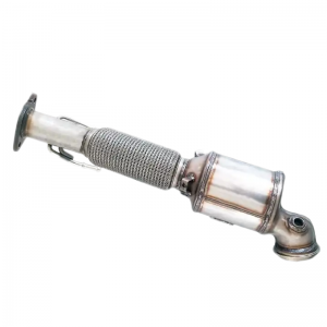 Metal Catalyst Metallic Carrier Direct Fit Catalytic Converter High Quality China for Ford Mondeo 2.0T Automotive Exhaust System