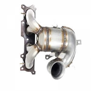 Direct offer fit Auto parts exhaust pipe universal catalytic converter for PSA Peugeot 508 5008 Citroen C5 catalyst converter