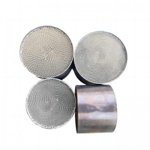 metal substrate catalyst High Quality Euro1~Euro6 Better heat conductivity Quicker to heat-up Catalytic Converter Metal