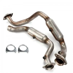 11-16 High quality exhaust pipes for Ford F-250/F-350 Super Duty V8 6.2L Left&Right catalytic converter