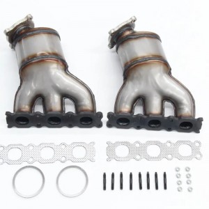 exhaust manifold catalytic converters assembly Aftermarket For 2012 Land Rover LR2 and Volvo