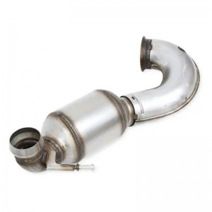 Catalytic Converters Three-way Catalytic Converter Round Universal With Ceramic For Mercedes Benz A45 176 Amg