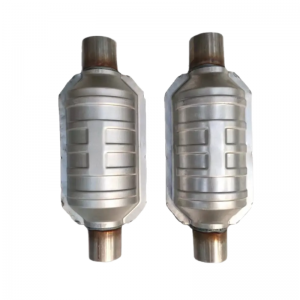 Factory Supply Round Three way Catalytic Converter With 400 cells