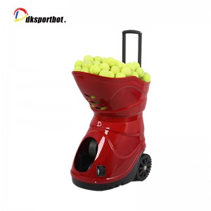 Durable tennis ball training machine adjusted speed shooter for sale