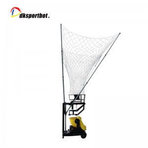 Basketball Drilling Equipment Covered Black Basketball Net